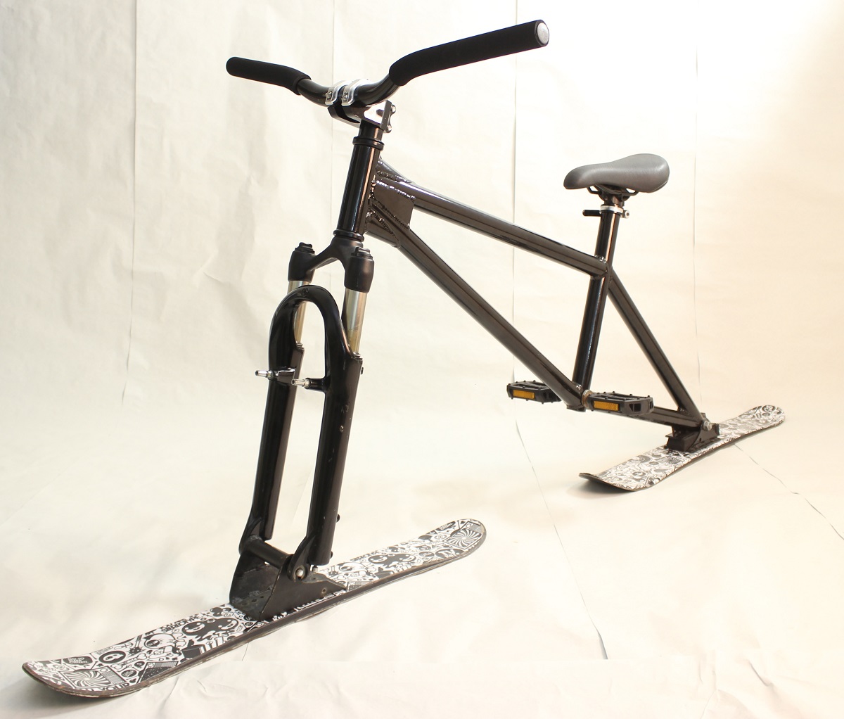 Skibike snowscoot для горнолыжный лыжный горный велосипед для катания на сноуборде