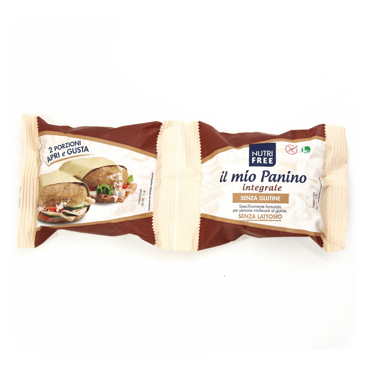 Оптовая продажа булочек 180 г (2X90g) без глютена, Сделано в Италии
