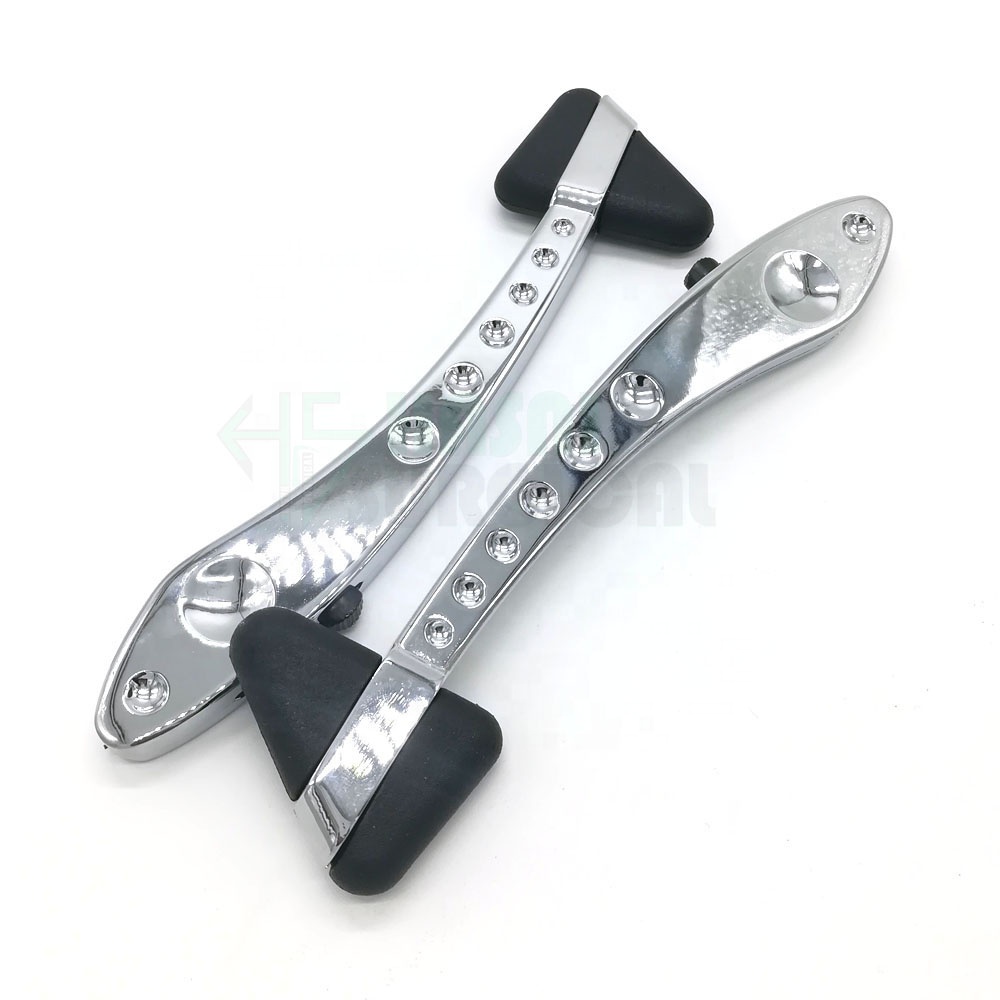High quality wholesale Metallic Handle Triangular Neurological Testing Taylor Reflex Hammer With Retracta