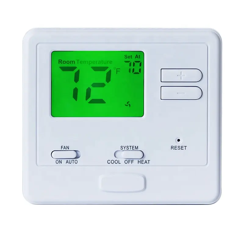 Single Stage USA 24V Heating Digital Air Conditioner Room Thermostat