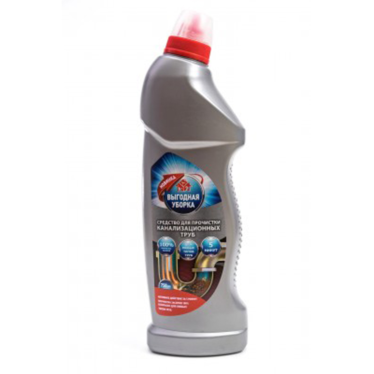 High quality drain pipe cleaner liquid 750ml, sewer cleaner