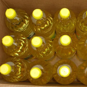 Crude Oil Corn Clear Bottle Packing Packaging Pet Plastic Color Cooking Shelf Origin Type Life