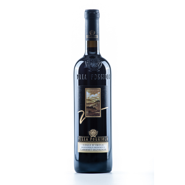 Вилла Poggiolo высшее итальянское качество 2018 Cabernet Sauvignon Dop красное вино для мяса