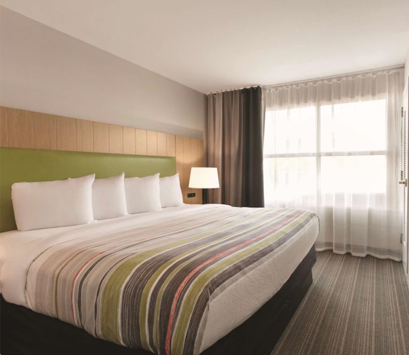 Country Inn & Suites Custom Hotel bed room set furniture kingsize спальня set