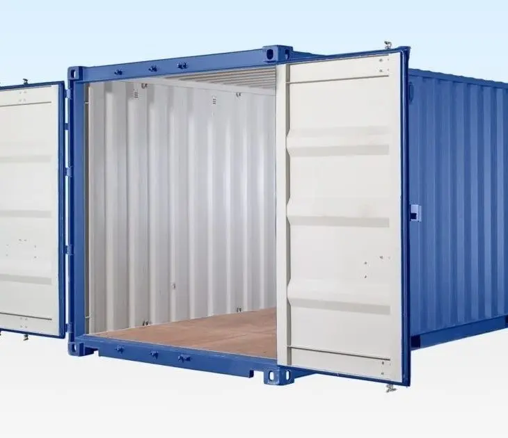 Second Hand 85% new 40 foot high cube metal shipping container for sale