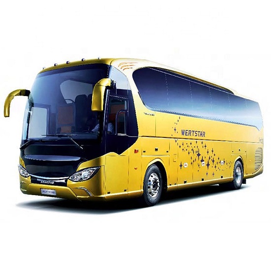 New design 48 55 60 Seater luxury Popular Coach 10m Transportation bus with toilet