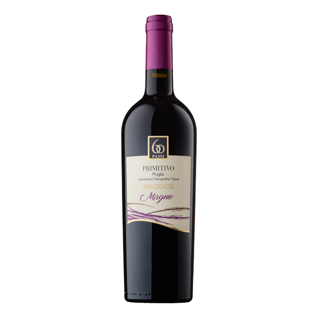 ORGANIC ITALIAN PRIMITIVO RED WINE PUGLIA IGT 750ml