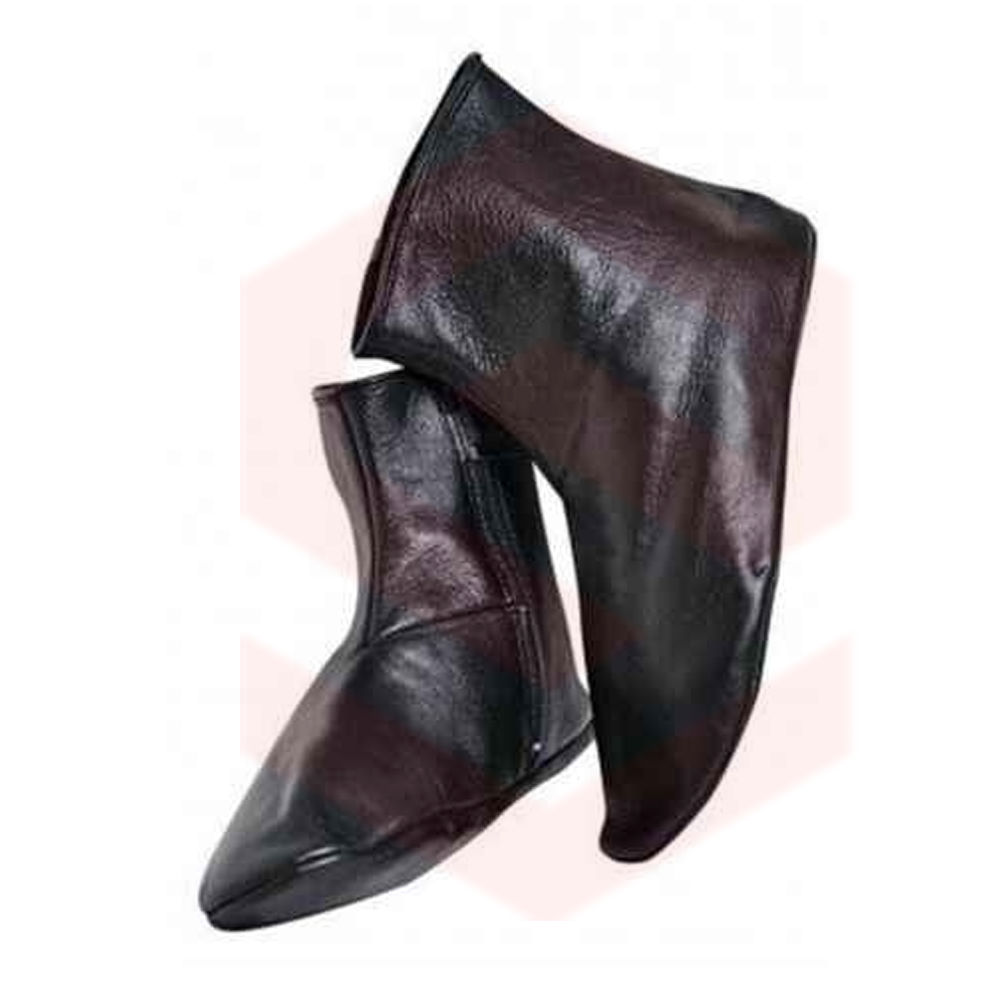 Custom Design Comfortable Leather Socks Pakistan Made High Quality Leather Socks