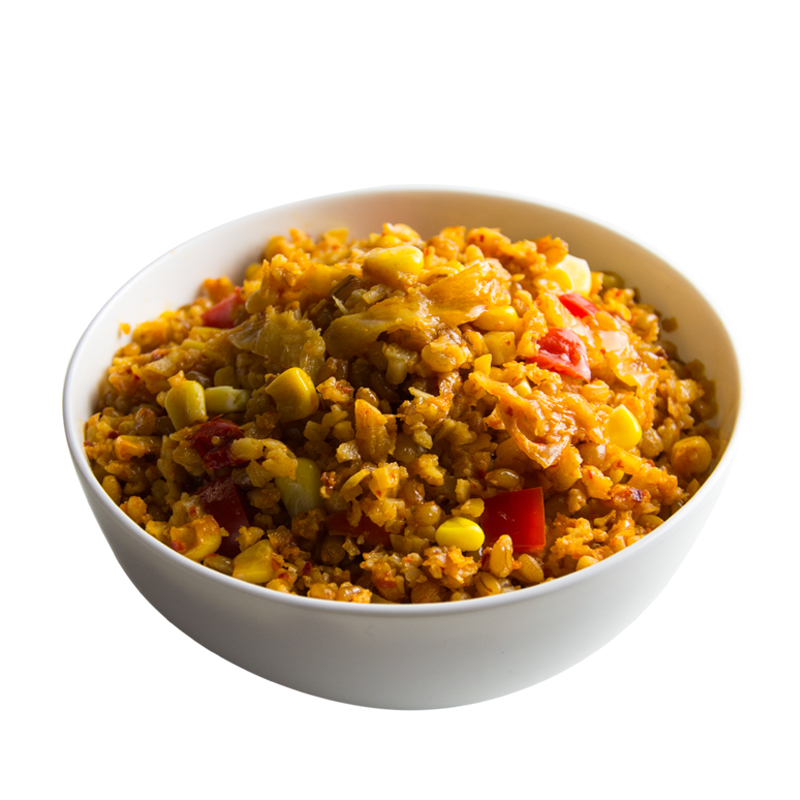 Factory Price quality Cauliflower rice with cheese and kimchi