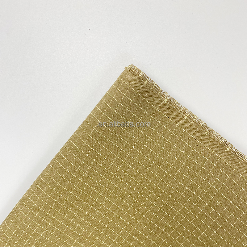 75/23/2 Meta-aramid/Para-aramid/Antistatic Aramid Fabric Woven Fabric Flame Retardant FR Fabric 200GSM Ripstop for FR Workwear