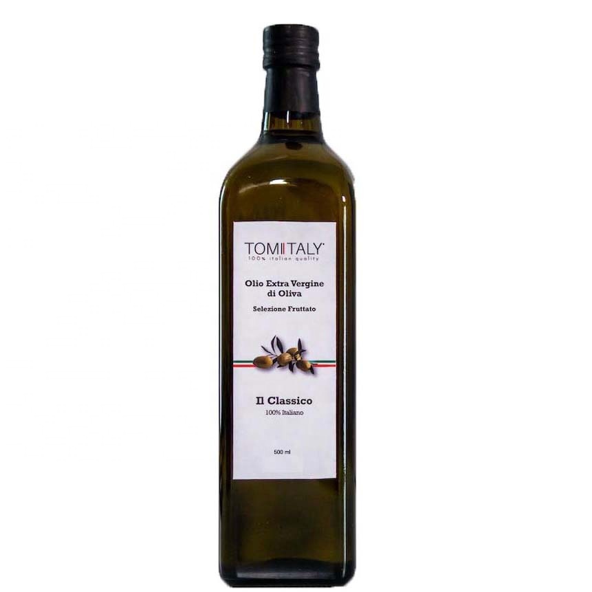 Tomitaly Extra Virgin Olive Oil - Premium Quality - 0,50 L in Bottle