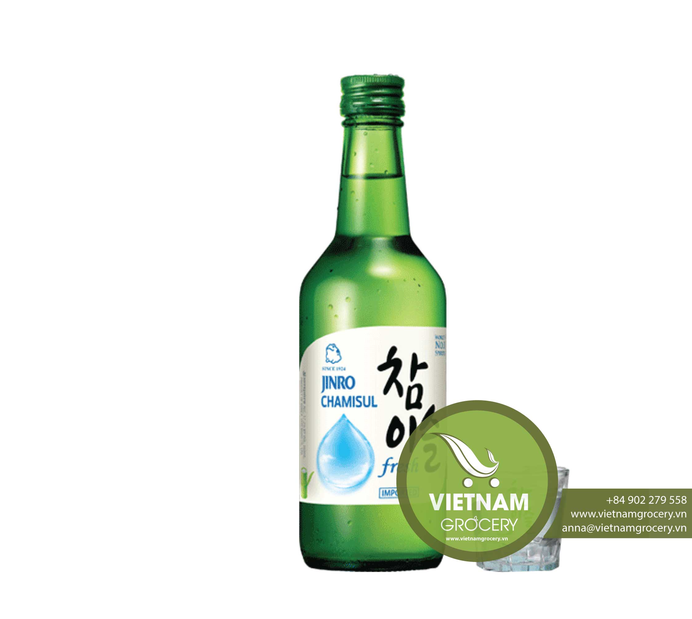 Jinro Chamisul Soju 360 мл хорошая цена