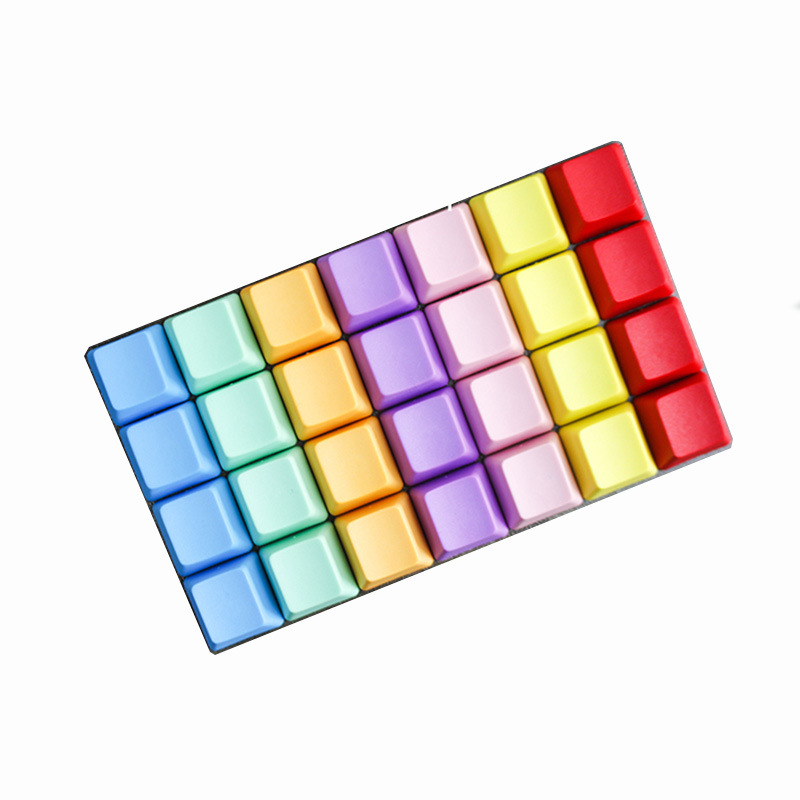 NEW thicken type blank pbt keycap for mechanical keyboard multi color OEM height