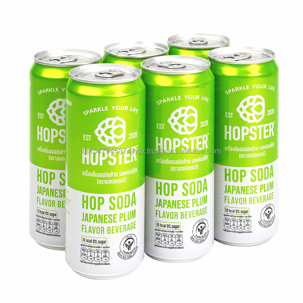 HOPSTER японская Сливовая Сода для релаксации 330 мл