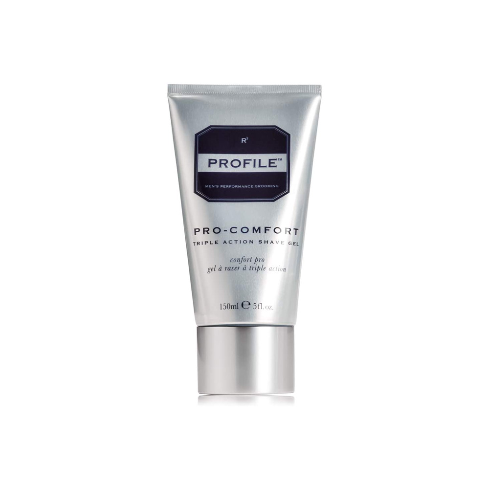 Гель для бритья Triple Action Profile Pro-Comfort, 150 мл, высококачественные мужские средства по уходу за кожей