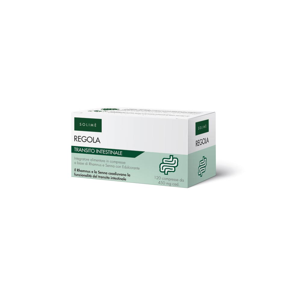 high quality intestinal food supplement Regola SOLIME 120 cps 450 mg each