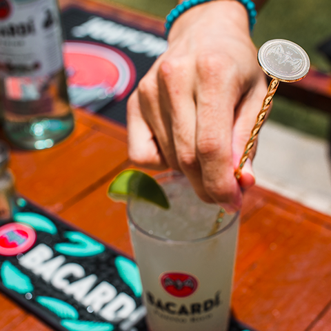Ложка Bacardi, ложка для бара Bacardi, ложка для бара
