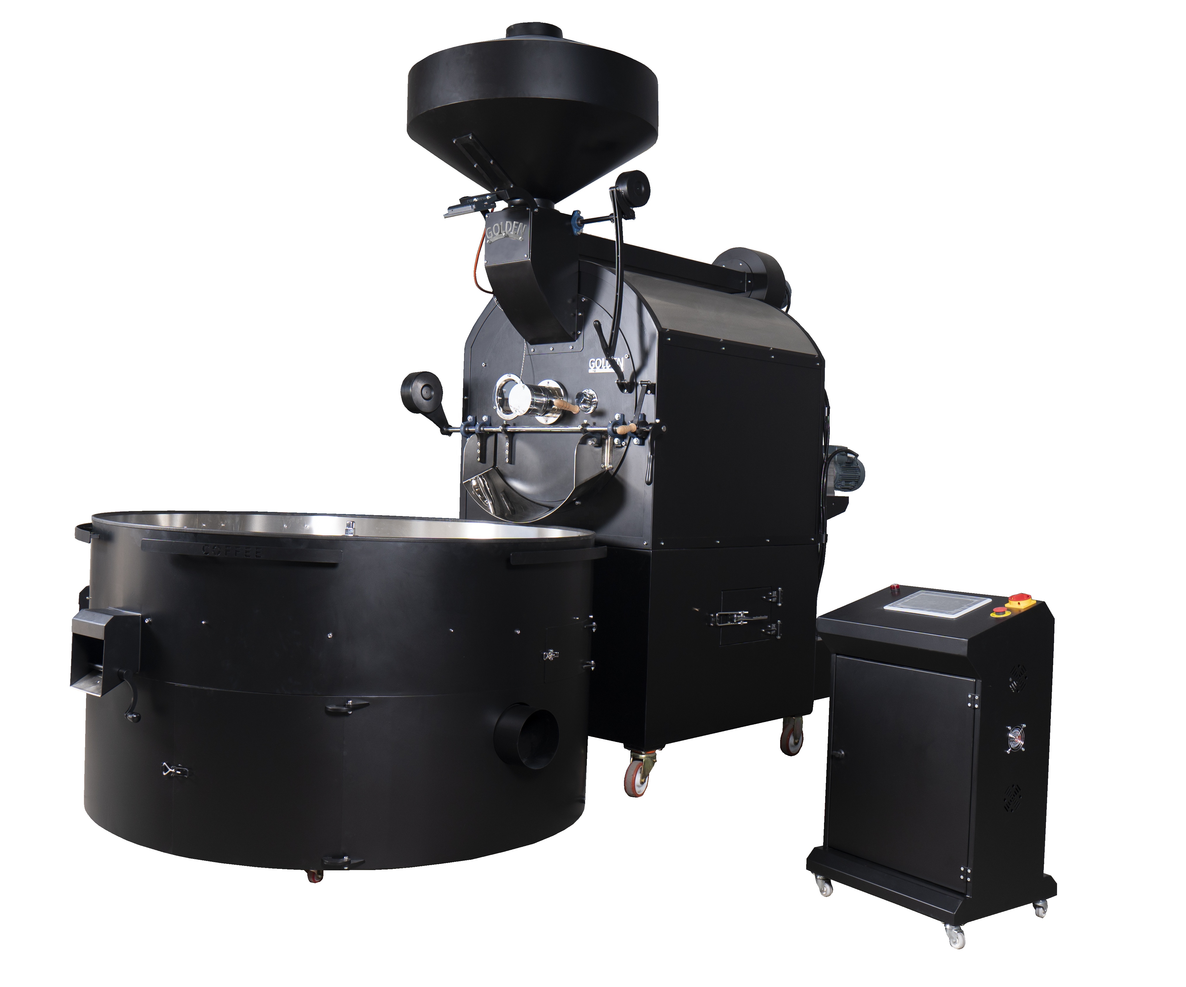GR120 Golden Coffee Roaster технология горячего воздуха 120 кг промышленная машина для запекания кофейных зерен