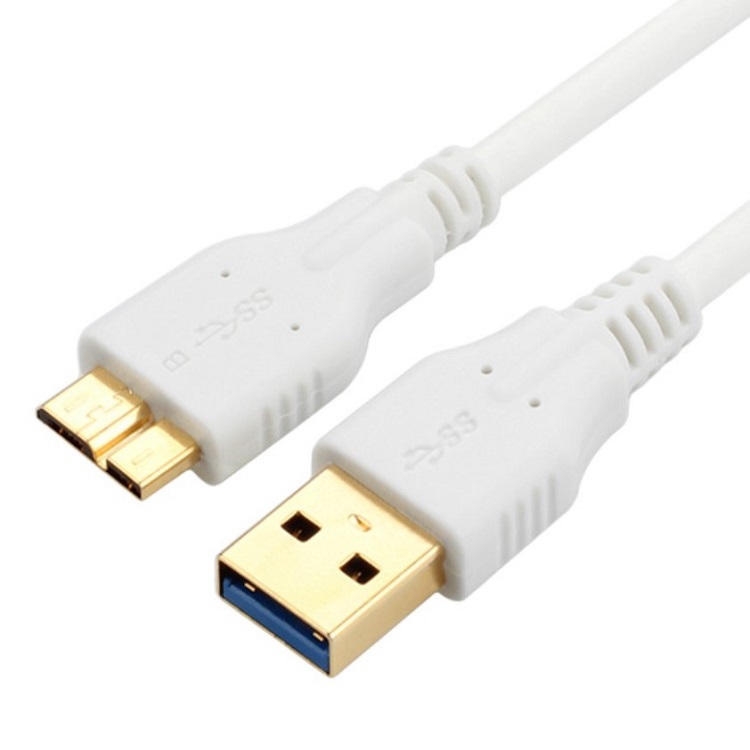Usb 3,0 кабель для передачи данных Белый usb 3,0 type a к usb 3,0 micro b кабель для hdd