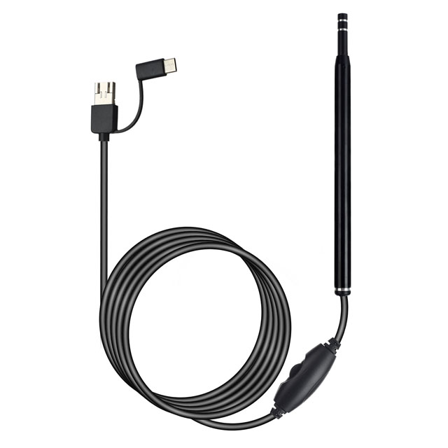 IP67 HD цифровой ухо Сфера Отоскоп 3 в 1 взаимный обмен данными между компьютером и периферийными устройствами уха Цифровой Эндоскоп ушной серы