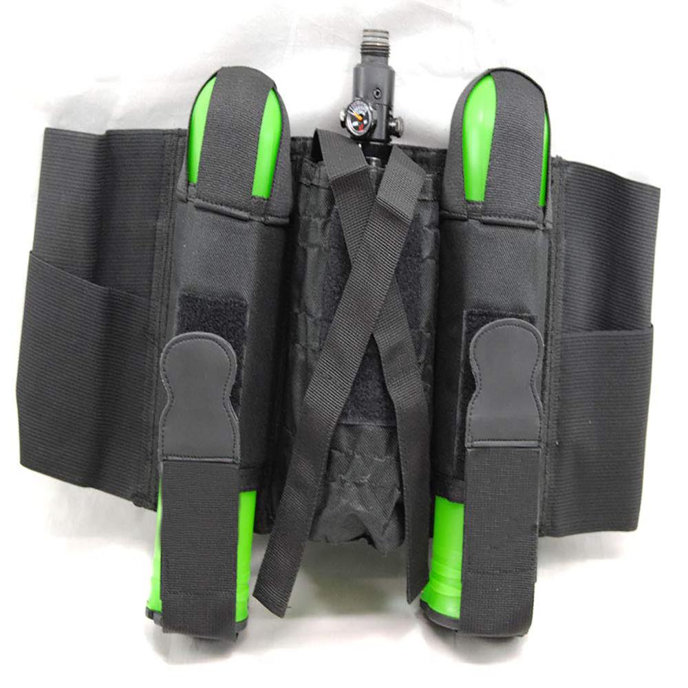 New black and green Paintball Equipment Harness Battle Pack