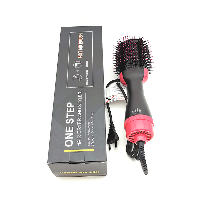 Fast Drying Nylon Pin 1100 Watt Power One-step Hair Dryer Volumizer Hot Air Brush Styler