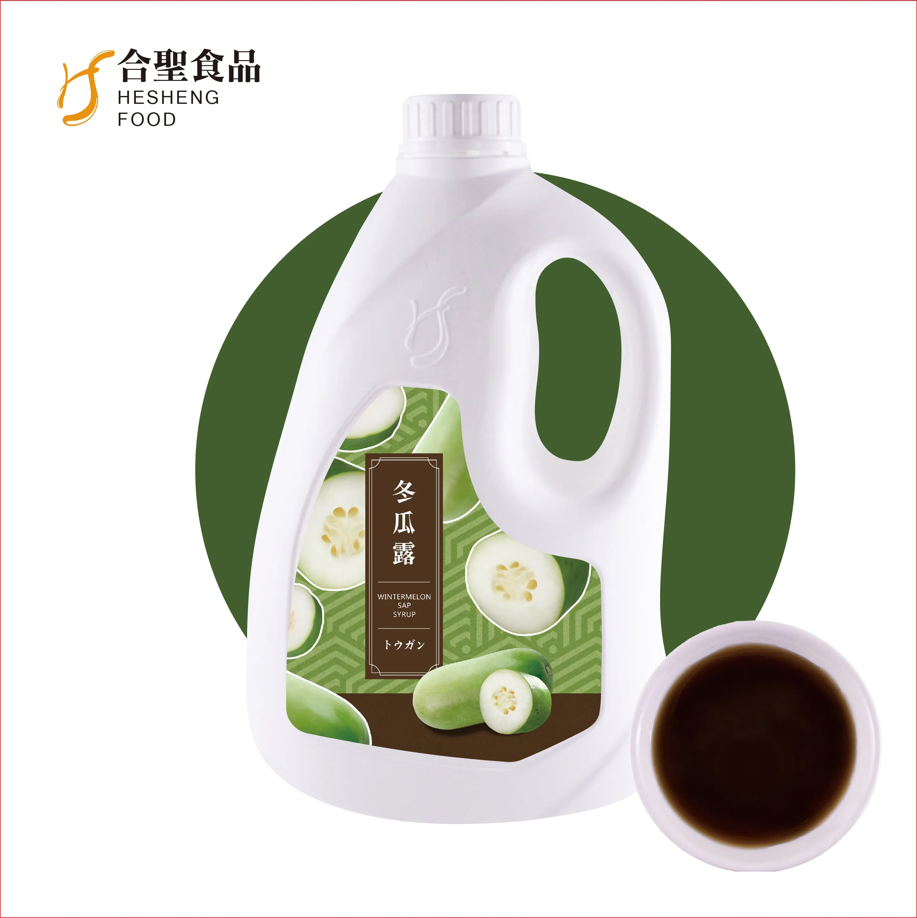 Taiwan OEM Manufacturer Bubble Tea Ingredients Winter melon syrup