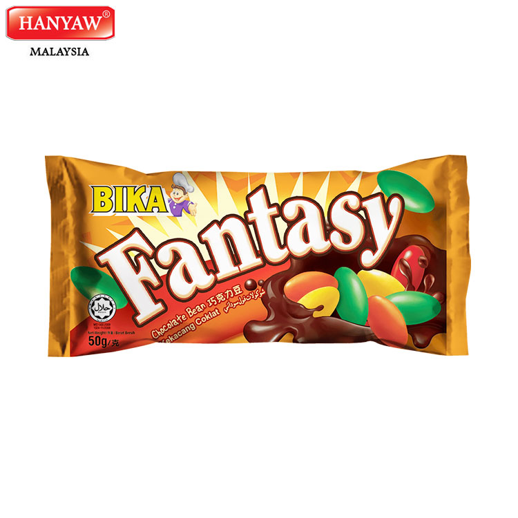 [Малайзия] Быстрая доставка + халяльная Сертификация BIKA Fantasy шоколадная фасоль (20 шт. X 12 коробок X 50 г/коробка)