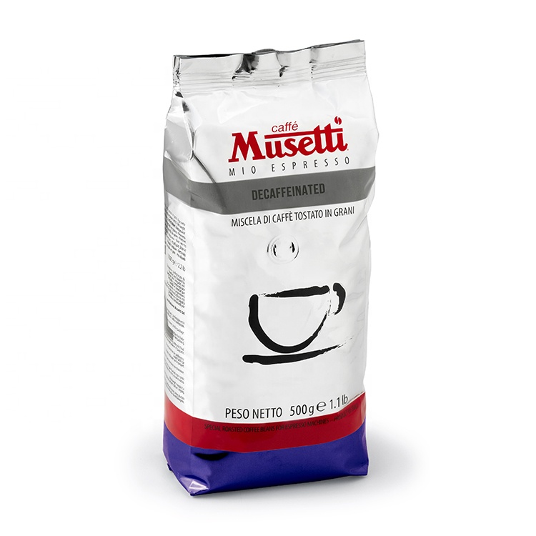 Decaffeinated 500gr пакет высшего качества кофе бобов arabica жареная смесь DEK
