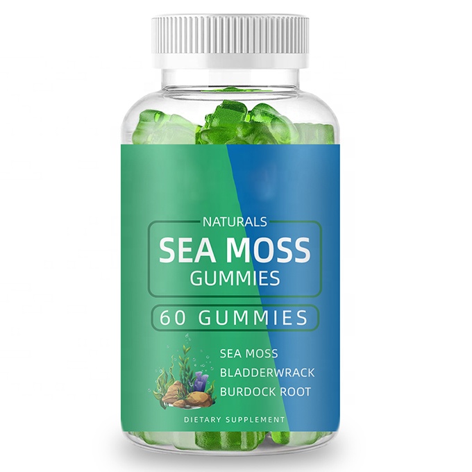 private labels Organic Irish Sea Moss Vegan Gummies