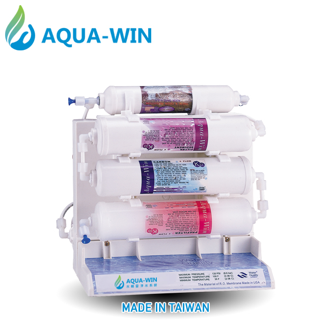 [ Taiwan AQUA-WIN ] 5-Stage Plastic Standing RO System / Water Filtration/In-line Water Filter