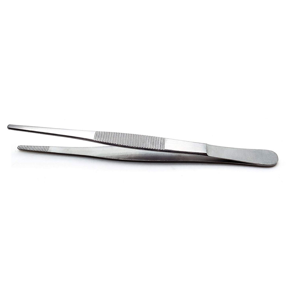 Standard Dissecting Toothed Forceps Straight 16cm Stainless Steel Surgical Toothed Dressing Forceps and Dissecting Forceps