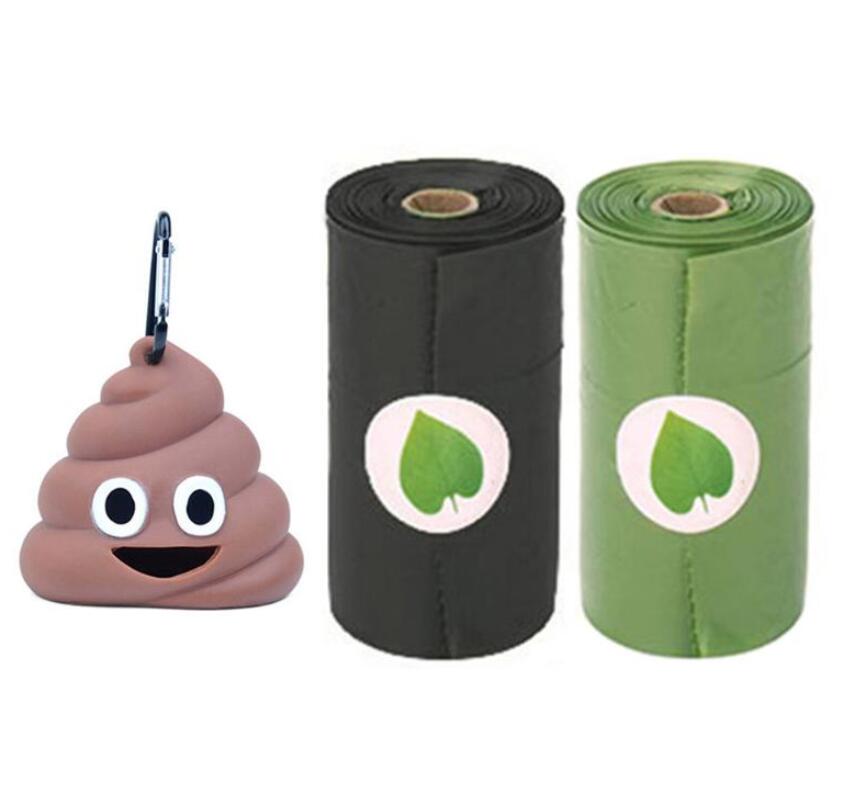Custom dog poop bag holder dog waste bag dispenser