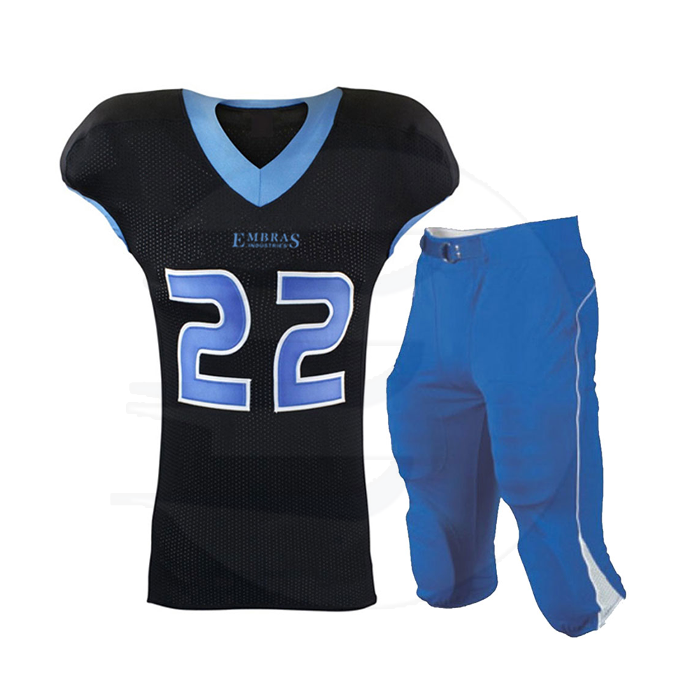 Custom Made Youth American Football Team Uniform Unique Design American Style Football Uniform