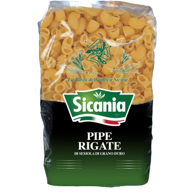 SICANIA итальянская макаронная труба Rigate 400 г/454 г/500 г