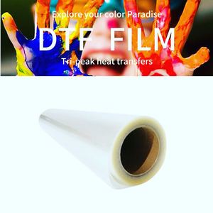 Заводская цена, 60 см, ширина, прозрачность, dtf, трансферная печать, Термотрансферная полиэфирная пленка, Виниловая пленка для цифрового принтера