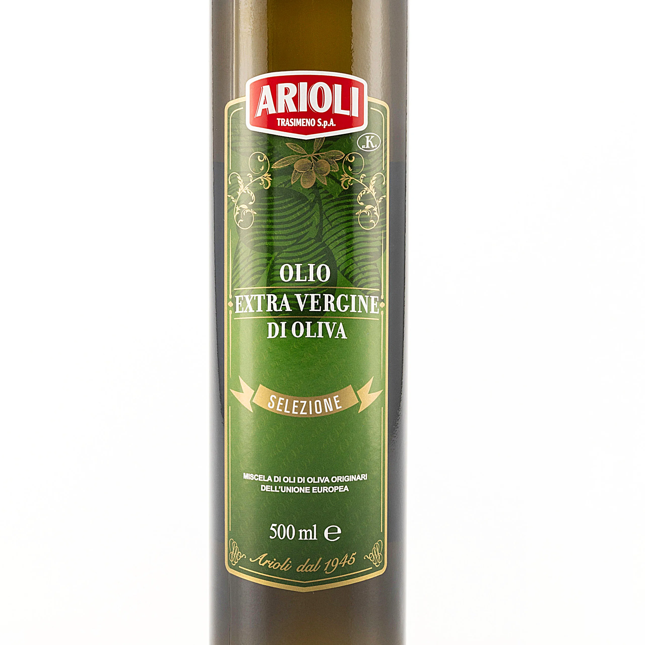 Selected Quality Olive Oil Extra Virgin of European Origin ARIOLI SELEZIONE 500ml. for Restaurants