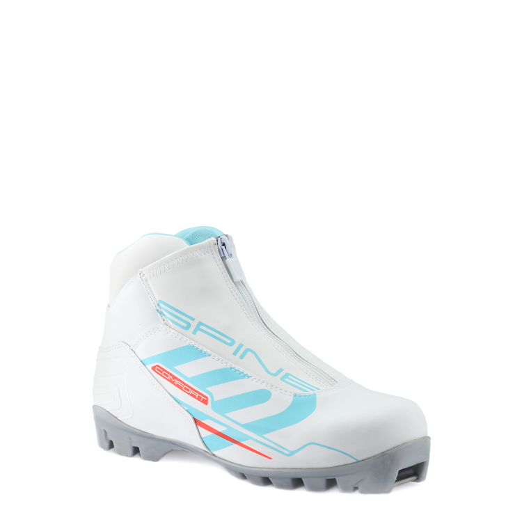 Advanced women's ski shoes for classic style skiing, ski boots from manufacturer