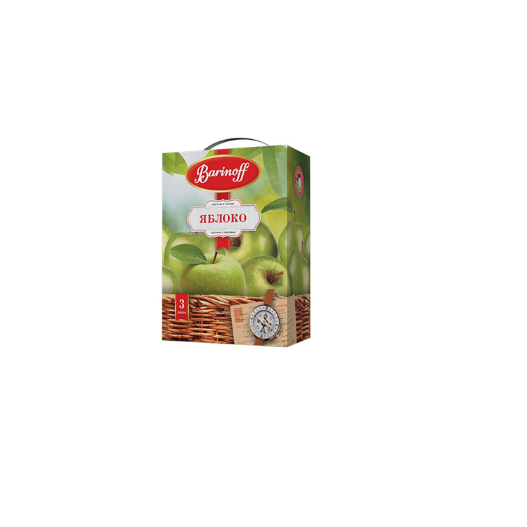 High quality apple drink with natural juice, soft drink