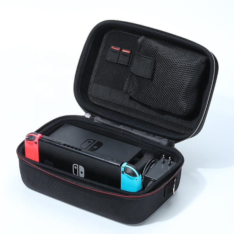 Carrying Storage Case for Nintendo Switch Portable Travel All Protective Hard Bag Soft Lining for Switch Console & Accessories