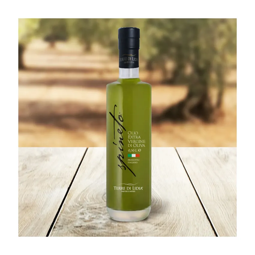 Best in Class 100% Made in Italy Extra Virgin Olive Oil Bottiglia Spineto 0.5 L