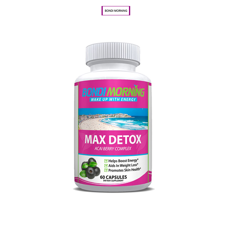 Detoxifying Herbal Max Detox Capsules for Improving Gastrointestinal Functions