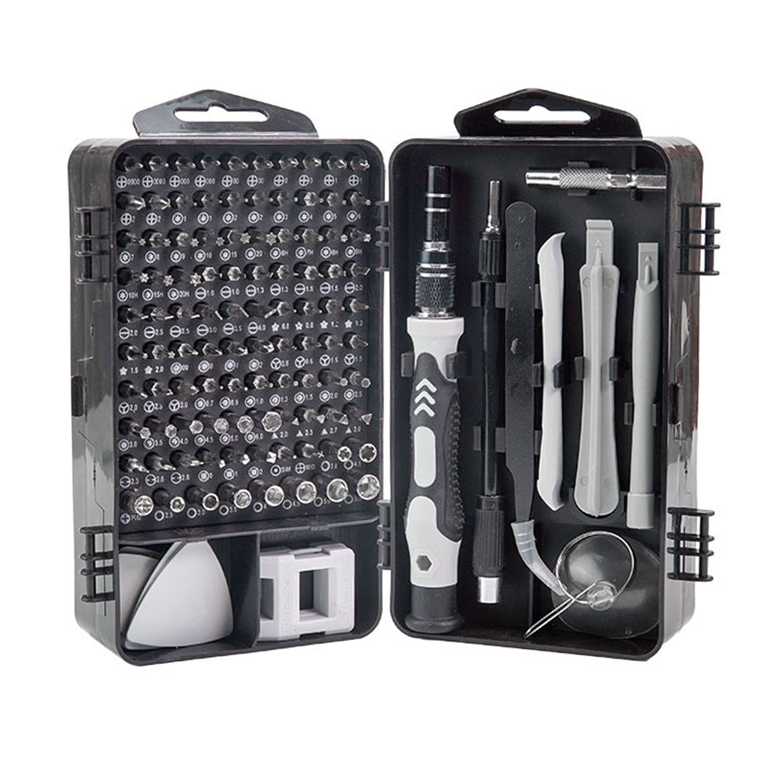 115-In-1 Household Toolbox Set with 98 Bits Multifunctional Tools Hardware Tools
