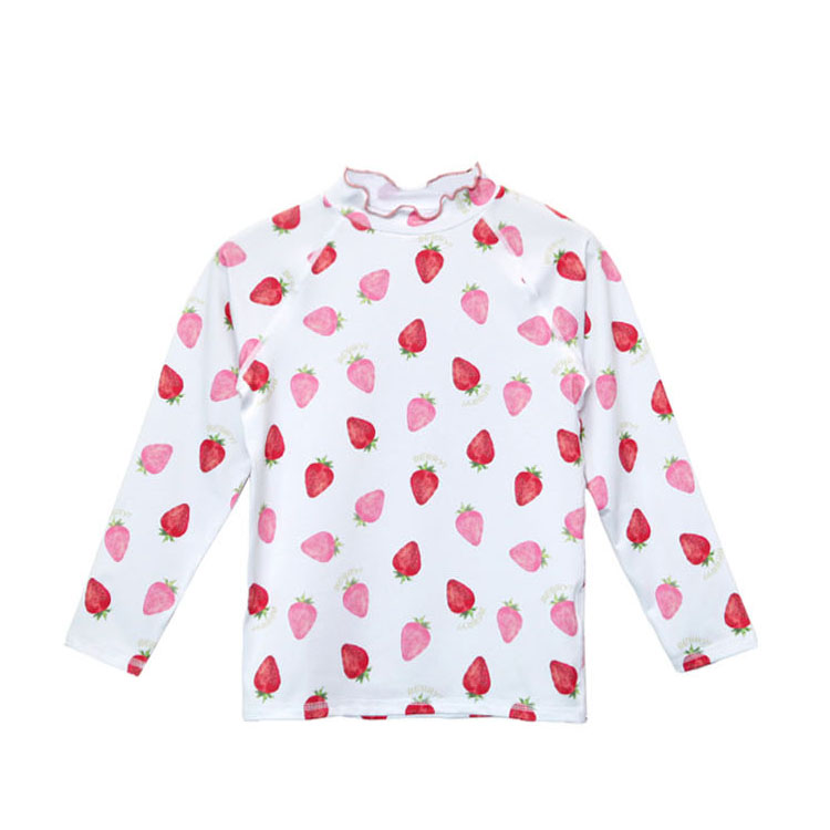 Berry Frill L1026 (Топ) летний купальник, защита от сыпи для детей, быстросохнущий, Сделано в Корее