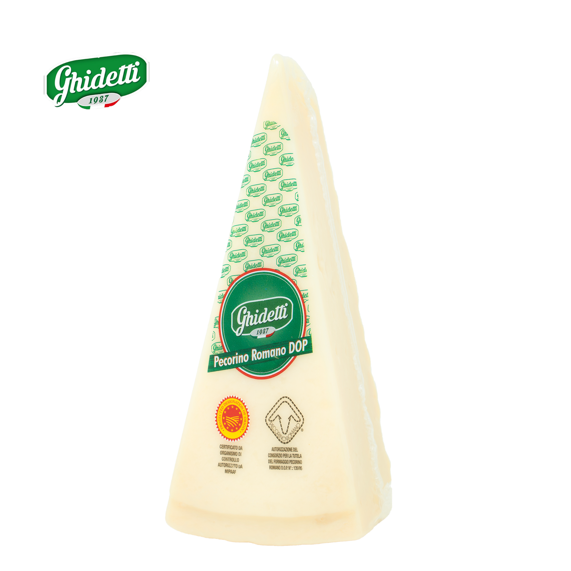 Top Quality Italian Ripened Hard Cheese Pecorino Romano PDO 500g Perfect for Any Pasta Dish