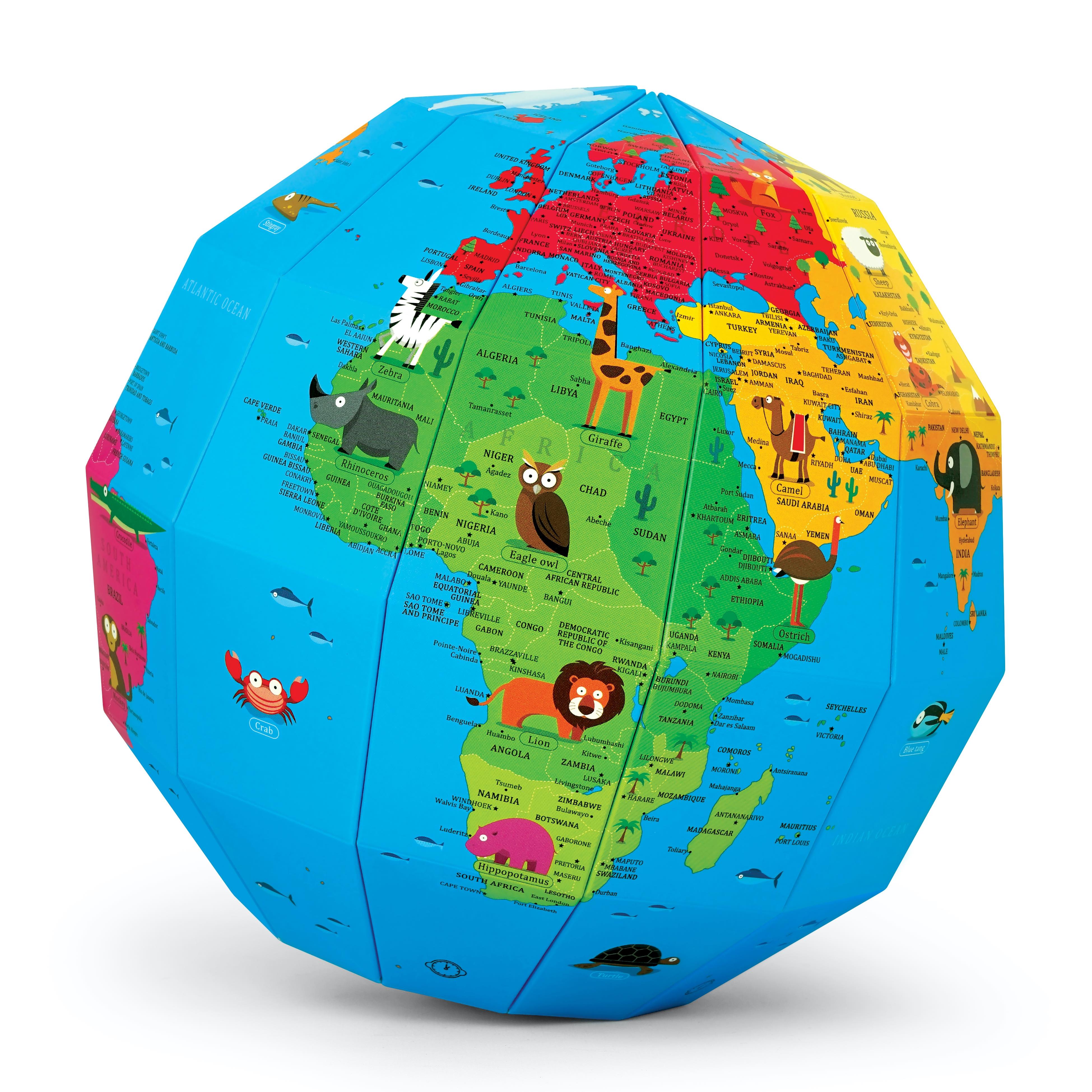 ZEMIRO Paper Globe
