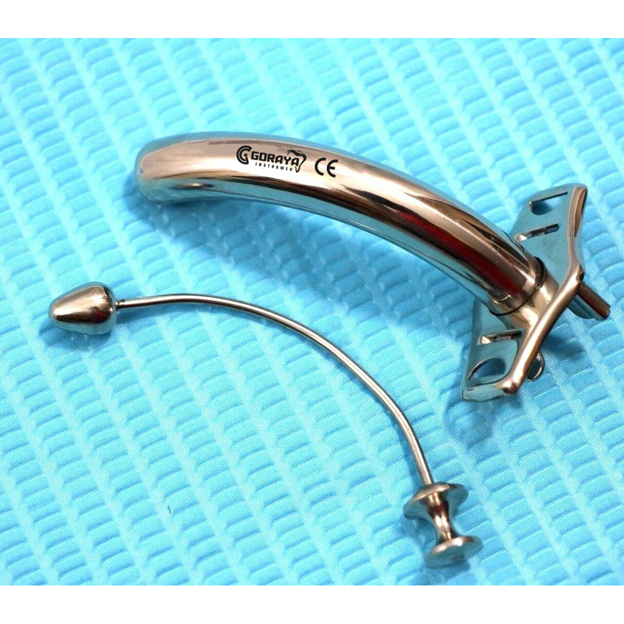 HOT SALE GORAYA GERMAN chevaliar jackson tracheostomy tube #12 Tracheotomy Metal ENT surgical Instrument CE ISO APPROVED