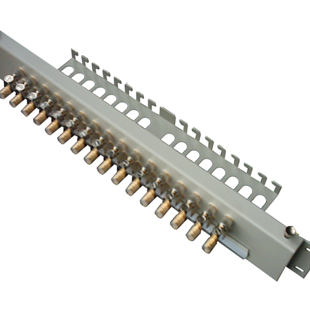 W-TEL сетевой патч-панель UTP RJ45 Cat6 24 порт совместим с Cat6 кабелей 1U для Commscope