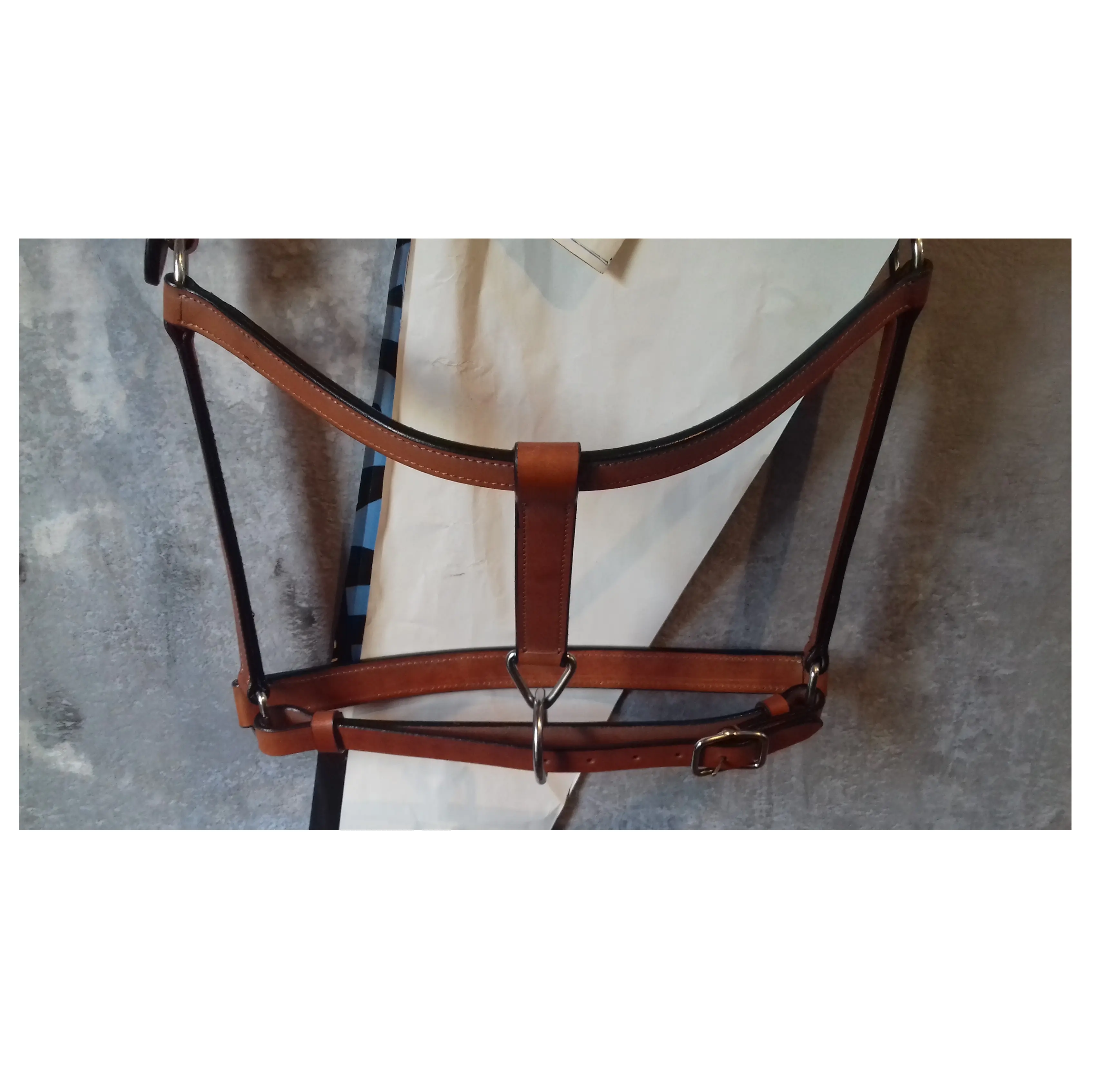 Leather Horse Halter Made From High Quality Leather