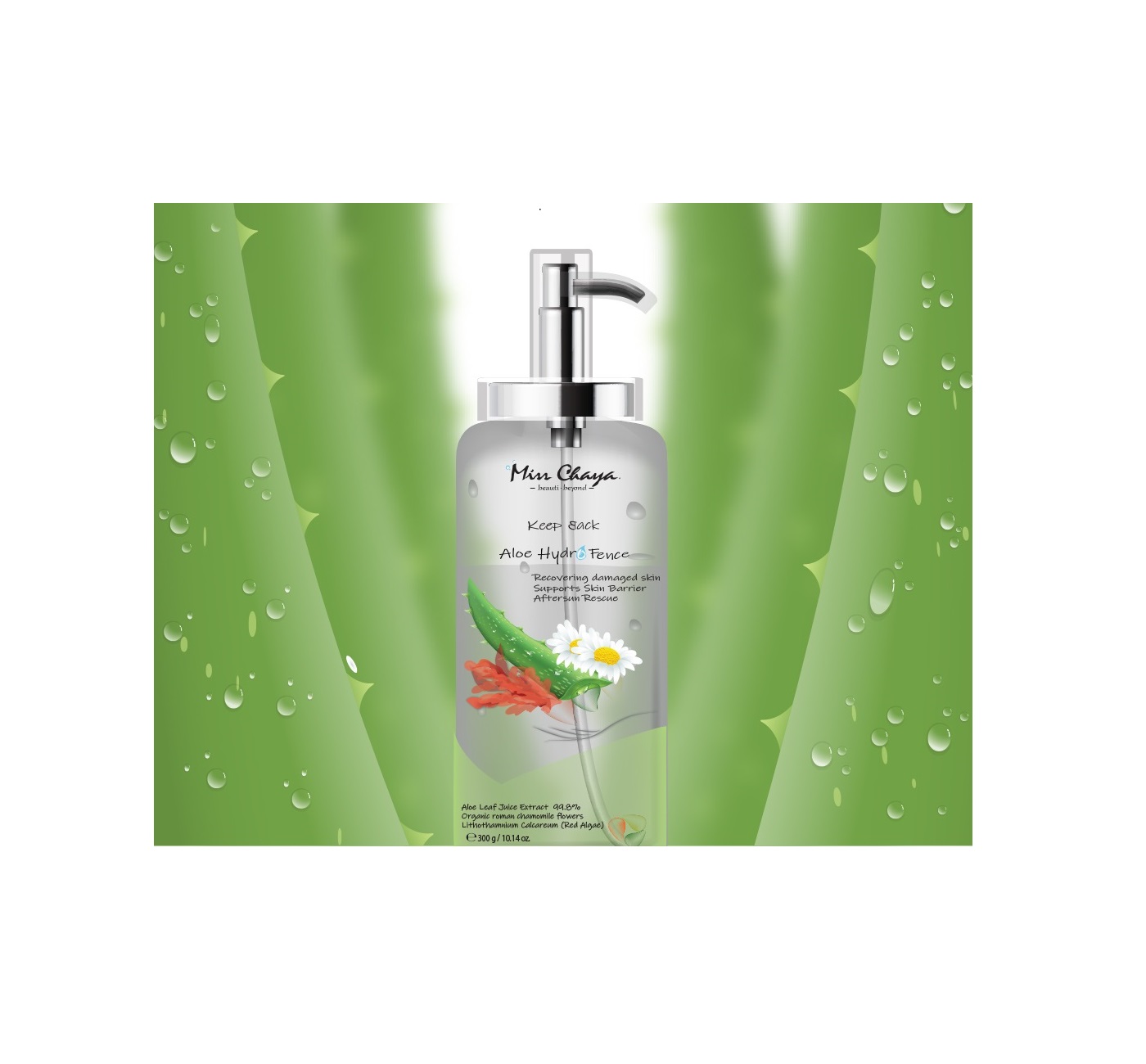 Anti-Aging Moisturizing Features OBM Supply Type Keep Back Aloe Hydro Fence Export From Thailand
